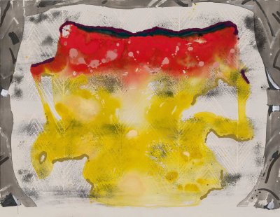 Angelina Gualdoni, Janus, Acrylic on Canvas, 54" x 70", 2016